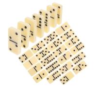WHAMVOX Jeu de Dominos Classique et Ensemble et Portable pour Adultes et Famille Cadeau pour et Réunions