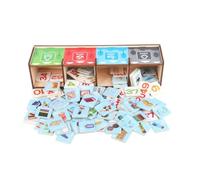 WHAMVOX Jeu Éducatif des Déchets pour Garçon Fille Ans Matériau Sûr avec Coins Arrondis Outil Pédagogique pour Sensibilisation Écologique et Apprentissage Ludique