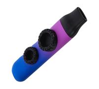 WHAMVOX Kazoo Flûte Débutant à Double avec Effet Dégradé pour Garçon Fille et Adultes Instrument Musical Ludique et Sécurisé pour Apprendre et Jouer