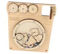 WHAMVOX Kit Busy Board DIY Bois pour Garçon Fille Éducation Précoce Développement Coordination Main-œil Logique et Créativité Éducatif Mains Occupées pour École et Maison