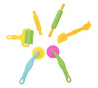 WHAMVOX Kit D’Outils et Moules pour Pâte à Modeler DIY en Plastique Coloré 1 Ensemble Complet pour Modelage Découpe et Extrusion Jeu Éducatif pour Garçon et Filles Dès 3 Ans