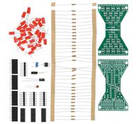 WHAMVOX Kit de Soudage Électronique de Sablier pour Adolescents, Taille Compacte, Kit DIY Débit Réglable, Matériel Pédagogique pour Exercices de Soudure, Projet Éducatif Électronique