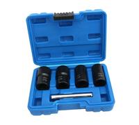 WHAMVOX Kit Extracteur Boulons Cassés Douilles Spirales pour Écrous Endommagés Vis Dénudées et Boulons Rouillés Outil Professionnel avec Boîte de Rangement Portable