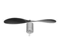 WHAMVOX Kit Mini-générateur Éolien Éducatif Micro-éolienne, Moteur Compact et Diode, Outil Scientifique Portable pour Expériences D’électricité et Enseignement en Plein Air