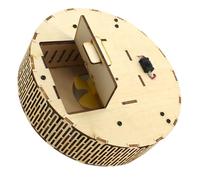 WHAMVOX Kit Stem Robot Aspirateur à Construire DIY pour Garçon Fille Modèle Éducatif sans Batterie Expérience Scientifique Interactive et Apprentissage Ingénierie