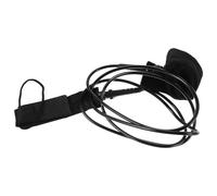 WHAMVOX Leash de Surf Paddleboard 1,8 M en TPU Haute Résistance, Laisse de Cheville Rembourrée 6 Pieds, Corde Élastique Anti-nœuds 5,5 Mm, Accessoires Planche Pagaie pour Stand Up Paddle