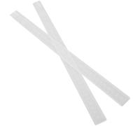 WHAMVOX Lisseur à Biscuits en Acrylique Blanc 2 Pièces Règle Équilibre Épaisseur Uniforme Facile à Utiliser pour Pâtisserie Maison