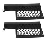 WHAMVOX Lot de 2 Boîtes à Balles pour Foot Filet en Plastique Noir Robuste Petite Taille Accessoire de Rechange pour Pièces Détachées Foot pour Jeux Familiaux et Rangement Sécurisé