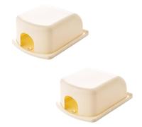 WHAMVOX Lot de 2 Cache-interrupteurs Anti-électrocution pour Garçon et Filles en Abs, Dimensions 10,5 X 14 X 6 Cm, Couvercles de Protection Créatifs et Décoratifs pour Chambre, Protection
