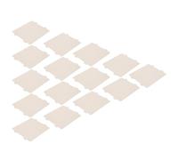 WHAMVOX Lot de 20 Feuilles de Mica pour Four à Micro-Ondes Plaques Universelles Résistantes à Haute Température Dimensions 108 X 99 MM Accessoires de Remplacement pour Micro-Ondes