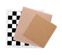 WHAMVOX Lot De 3 Échiquiers Pliables Accessoires De Jeu Échiquier Pliable Chinois Tapis D'Échecs Xiangqi Fourniture De Jeu