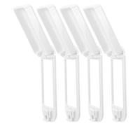 WHAMVOX Lot de 4 Caches-interrupteurs Muraux Blancs en Plastique, Protection Garçon et Filles pour Interrupteurs à Bascule, Protège Poussière et Utilisations Accidentelles, Accessoire