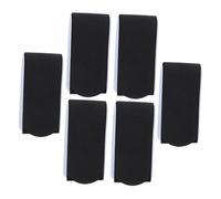 WHAMVOX Lot de 6 Sangles de Fixation en Nylon Noir pour Snowboard et Luge Accessoires de Ski Robustes et Portables Courroies Adhésives Polyvalentes pour Transport et Maintien en