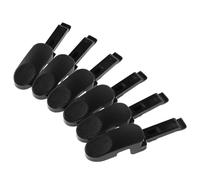 WHAMVOX Lot de 6 set de Poignées Noires pour Couvercle de Bouilloire Isotherme Domestique Boutons de Rechange Ergonomiques pour Carafe à Eau Chaude Accessoire Solide pour Usage Familial