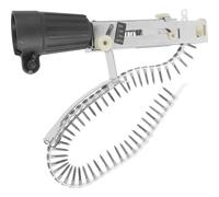 WHAMVOX Machine à Clous Automatique à Chaîne Pr14-08 Visseuse Électrique Portable en Acier Inoxydable Réglable en Profondeur et Longueur Outil Électrique pour Travail du Bois et