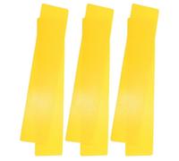 WHAMVOX Marqueurs Plats Repères Antidérapants Jaunes Lot de 6 Blocs de Marquage Rectangulaires en Matériau Solide pour Entraînement de Football et Tennis pour Terrain Extérieur et Tapis