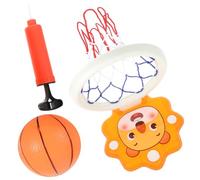 WHAMVOX Mini Panier de Basket Mural pour Garçon et Filles à Suspendre sans Perçage Taille Petite Couleur Orange D’Intérieur pour Coordination Œil-Main et Activité Physique Panier de