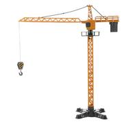 WHAMVOX Miniature en Métal Moulé sous Pression Mécanisme de Levage Manuel de Chantier pour Garçon et Filles Véhicule de Construction Éducatif Jeu D’Éveil Moteur et Cognitif Modèle