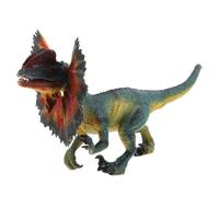 WHAMVOX Modèle Dinosaure Simulation Réaliste Double Couronne Abs Figurine Animal Préhistorique Décor Éducatif pour Garçon Fille et Collection