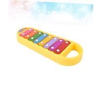 WHAMVOX Musical pour Garçon Fille Xylophone à Tons Abs Percussion Manuelle Colorée Instrument Éducatif pour Éveil Sonore des Garçons et Filles Facile à Transporter Couleur Aléatoire