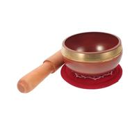 WHAMVOX Nepal Singing Bowl Set With Wooden Mallet And Cushion Handcrafted Tibetan Sound Bowl For Yoga Meditation And Relaxation Portable Resonance Enhancer