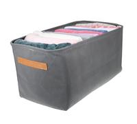 WHAMVOX Organisateurs De Vêtements Pliables 3 Pièces Xl 48x28x25 Cm En Tissu Robuste Poignée Renforcée Pour Rangement De Placard Multifonctionnelle