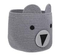 WHAMVOX Panier De Rangement Décoratif Tressé Panier Adorable Ours Pour Jouets Et Objets Divers Pour Décoration De Chambre Et Organisation