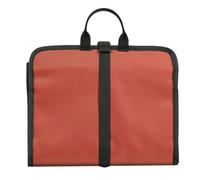 WHAMVOX Paquet de Rangement d'escalade Portable en Nylon, Pliable, Orange | Poches Filet Suspendues et Zippées, Fermeture Sangle et Boucle, pour Préparation au Pied de Voie
