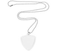 WHAMVOX Pendentif de Rangement pour Médiators de Ukulélé en Plastique et Métal, Léger et Transparent, Guitaristes Lors des Répétitions ou Concerts