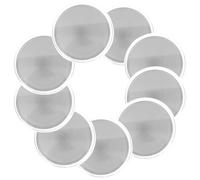 WHAMVOX Pièces de monnaie vierges gravées en cuivre, lot de 10, boîte de rangement, pour loisirs créatifs et objets de collection