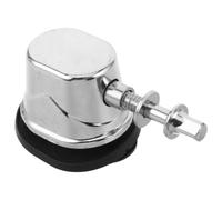 WHAMVOX Pièces Métalliques pour Batterie, Support de Patte de Tambour, Métal et Caoutchouc, Argenté, Réglable, pour Snare Drum Lug et Bass Drum, Fixation Stable pour Batterie