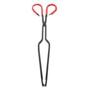 WHAMVOX Pince à Bûches Lourde Résistance Outil de Préhension pour Feu de Camp Cheminée Intérieur et Extérieur Poignée Ergonomique Anti-brûlure pour Manipulation Sécurisée Du Bois