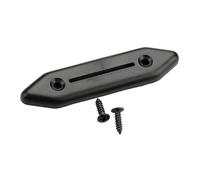 WHAMVOX Plaque de Recouvrement Protection Élégante du Sélecteur de Guitare Électrique en Fer Noir Compatible Plusieurs Modèles pour Accessoires de Guitare