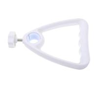 WHAMVOX Poignée pour perfusion intraveineuse universelle compatible avec potence 25/30 mm, fixation blanche en plastique pour pied à perfusion, usage hospitalier