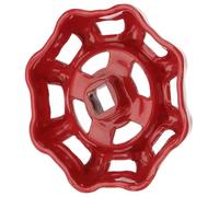 WHAMVOX Poignée Rouge pour Vanne à Guillotine en Fer, Volant Robuste 50g, pour Raccords D'eau et Systèmes de Contrôle de Débit
