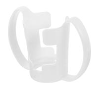 WHAMVOX Porte-gobelet pour Faciliter la Prise de Boisson en Plastique Blanc Incliné Design Stable pour Personnes Âgées et Patients Handicapés Restaurant