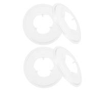 WHAMVOX Protection de Roue pour Vélo 4 Pièces en Plastique Résistant 13 CM Protège-Pignon et Chaîne pour VTT et Vélo de Route Accessoire Anti-Poussière et Boue Protège-Disque de Frein