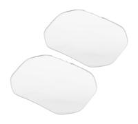 WHAMVOX Rétroviseurs Grand Angle pour Voiture - Paire de Miroirs Convexes Adhésifs Universels 360° Vision Panoramique Angle Mort Aide au Stationnement et Marche Arrière Sécurité Optimale