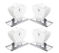 WHAMVOX Roman Pleated Shade Cord Kit 4pcs Pom Material Plastic Cord Lock for Window Blinds in Hotels and Offices