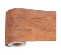 WHAMVOX Ruban Adhésif Imitation Bois PVC 10 M Imperméable Autocollant Mural pour Plinthes Meubles et Crédences Sticker Décoratif Étanche Cuisine et Réparation Auto-Adhésive