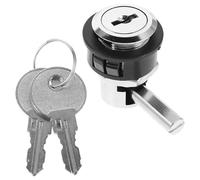 WHAMVOX Serrure Antivol en Alliage de Zinc pour Cave à Vin Verrou de Refroidisseur avec Clé 1 Pièce Serrure de Sécurité pour Portes Vitrées Vitrine Verrouillable pour Magasin et