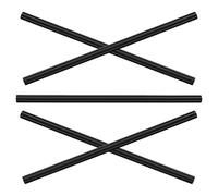 WHAMVOX Stylo Marqueur en Bois Multi-usage 5 Pièces Noir pour Traçage