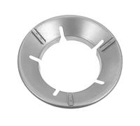 WHAMVOX Support De Cuisinière à Gaz Support De Wok à Gaz Anneau De Wok En Émail Le Wok Anneau De Wok Coupe-vent Grilles De Four à Gaz Brûleur Wok Sauteuse Silver Fer En Aluminium