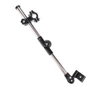 WHAMVOX Support de Parapluie de Vélo en 3 Sections Réglable Noir | ABS Acier Inoxydable, Anti Glisse et Télescopique, pour Poussettes, Fauteuils, Pluie Couleur Aléatoire