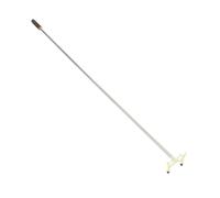 WHAMVOX Support de Queue de Billard Rétractable Acier Inoxydable avec Poignée Orange et Fourche Dorée Pont de Queue Portable et Détachable pour Billard Snooker Accessoire Léger