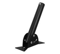WHAMVOX Support Mural pour antenne extérieure, Support de Fixation d'antenne, Acier Noir, compatibilité Universelle, Orientation réglable, pour antenne TV et Pont WiFi Exterieur, Usage
