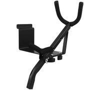 WHAMVOX Support Mural pour Saxophone Alto et Ténor en Acier Robuste Fixation Murale Sécurisée Étagère Murale pour Rangement et Présentation D’Instruments de Musique - Compatible Studio