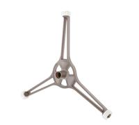 WHAMVOX Support Plateau Tournant Micro-ondes Triangulaire 19,5 Cm 3 Rouleaux Silencieux Pièces Détachées Four Micro-ondes Usage Cuisson Quotidien