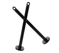 WHAMVOX Supports pour Disques de Poids 2 Pcs, Accessoires de Poulie de Fitness en Métal Robuste, Diamètre 2,5-2,6 Cm X 32 Cm, Équipement de Musculation pour Entraînement à Domicile