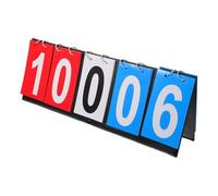 WHAMVOX Tableau de Score Sportif Portable Chiffres Flip Scoreboard Pratique et Polyvalent pour Basketball Football Tennis Badminton